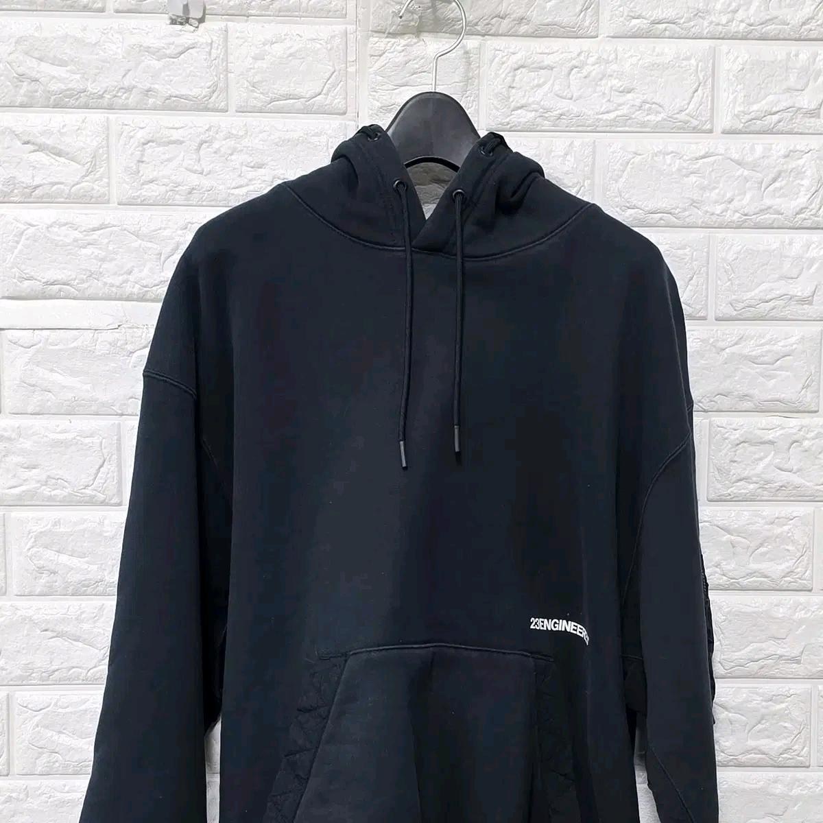 2XL 나이키 조던 23 엔지니어드 플리스 후드티 블랙 F86 6