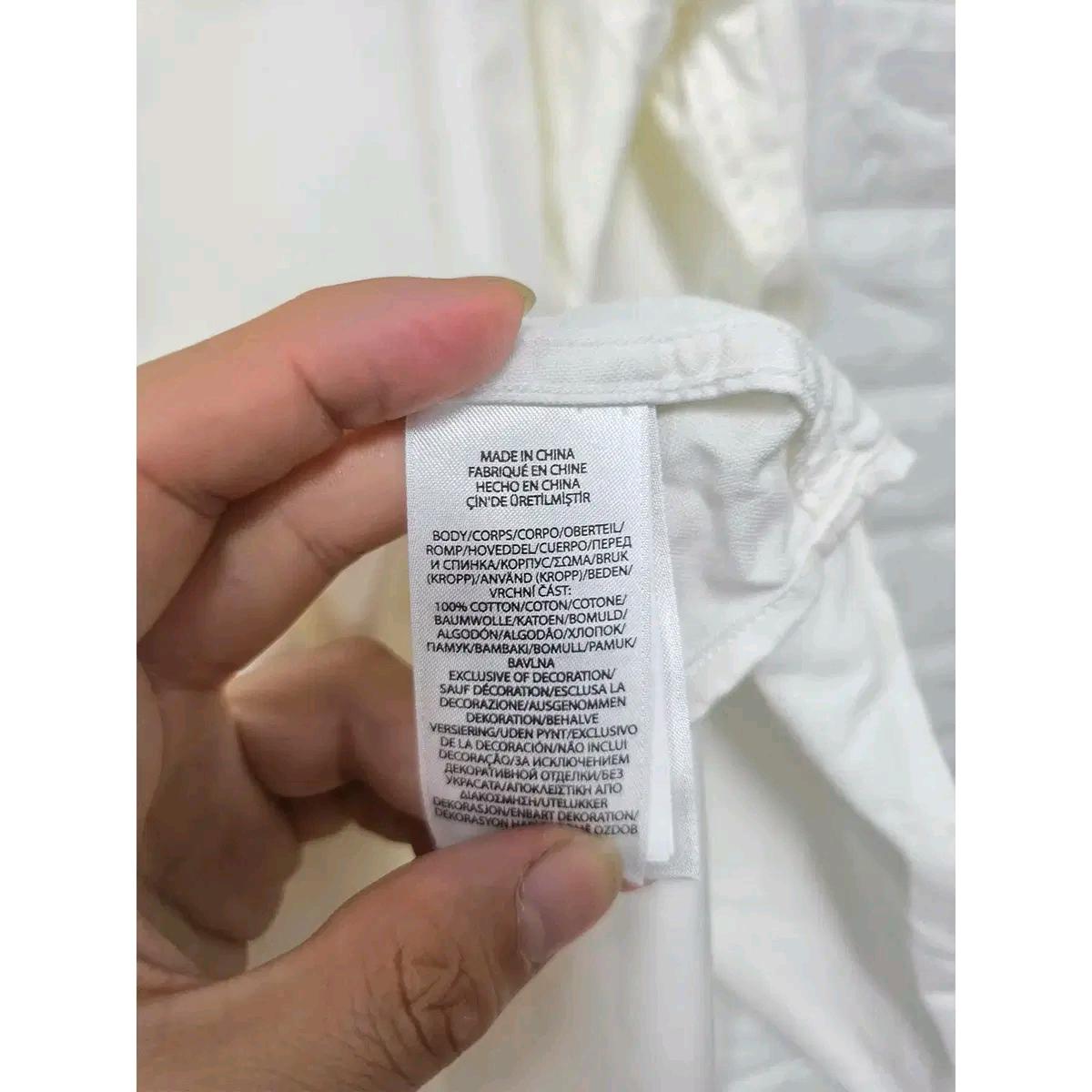 L-XL 폴로랄프로렌 화이트 차이니스넥 셔츠 남방 F90 4