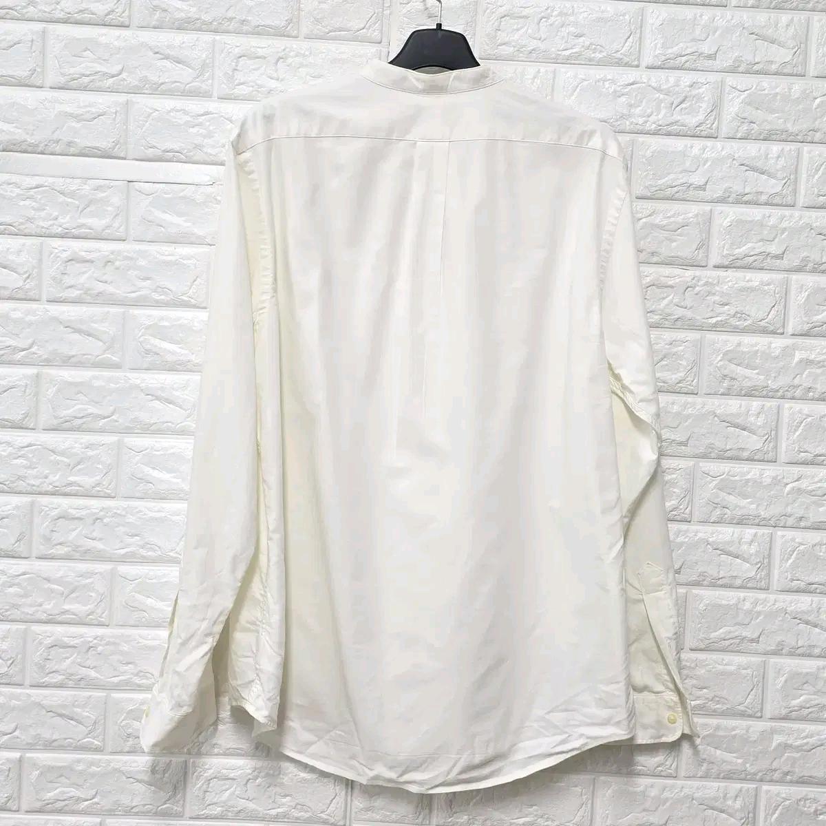 L-XL 폴로랄프로렌 화이트 차이니스넥 셔츠 남방 F90 5