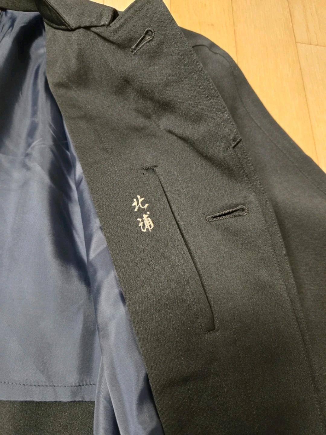 미츠코시 맞춤 정장 블랙 트렌치 코트 7