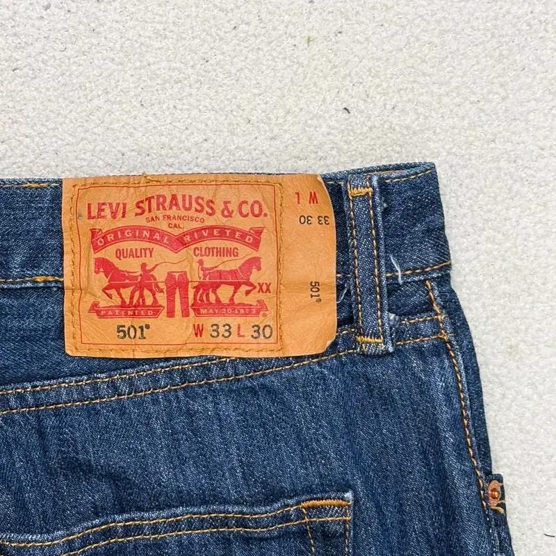 LEVI'S 501 버튼플라이 데님팬츠 W33 L30 7