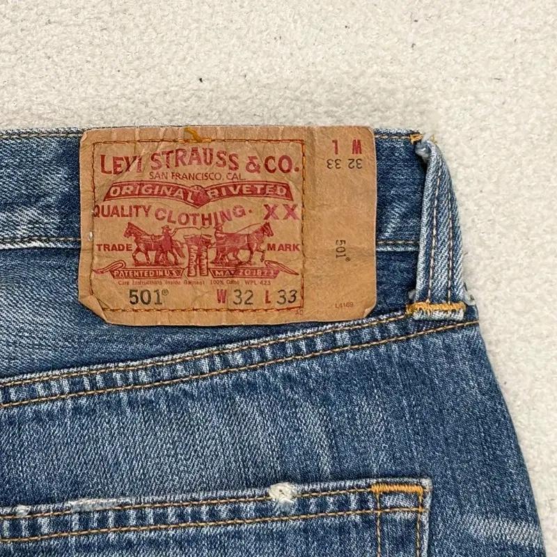 LEVI'S 501 버튼플라이 데님팬츠 W32 L33 9