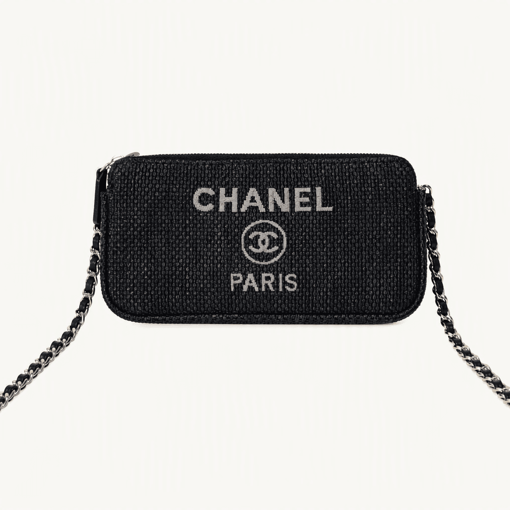 샤넬 도빌 미니 체인 크로스백 착용컷
