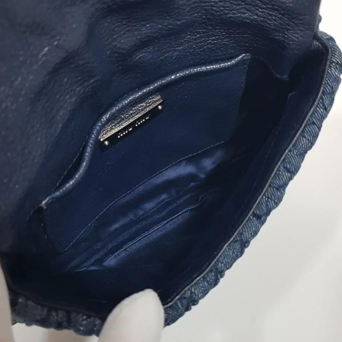 미우미우 마테라쎄 크리스탈 체인숄더백 RT0636 10