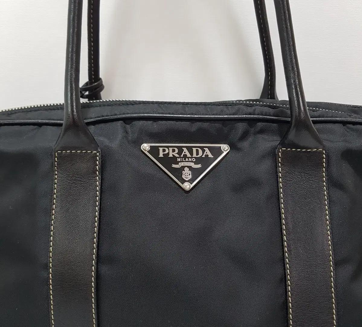 프라다 나일론 토트 숄더백 4