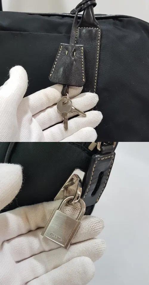 프라다 나일론 토트 숄더백 6
