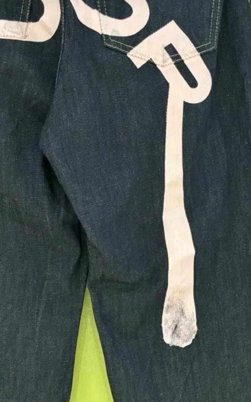 오도어 로고드롭 데님팬츠 4