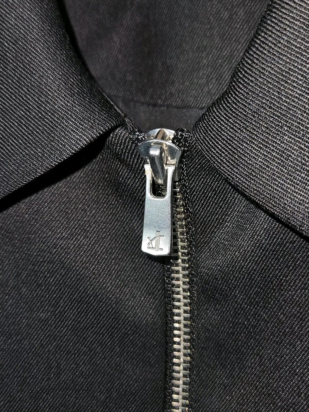쿠어 COOR 메리노울 미니멀 블루종 자켓 M (거의 새상품) 4