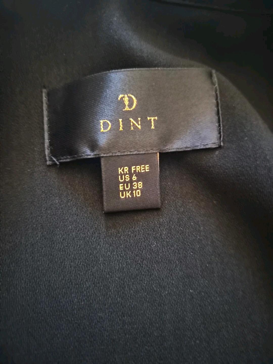 DINT 블랙 시스루 롱 트렌치코트 6