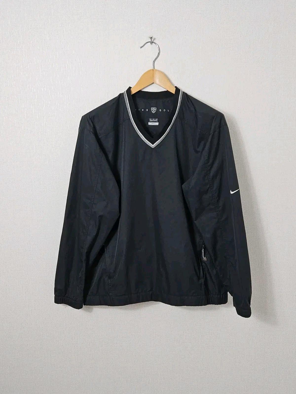 00s 나이키 스우시 웜업 우븐 바람막이 탑 자켓 올드스쿨 빈티지 M 2