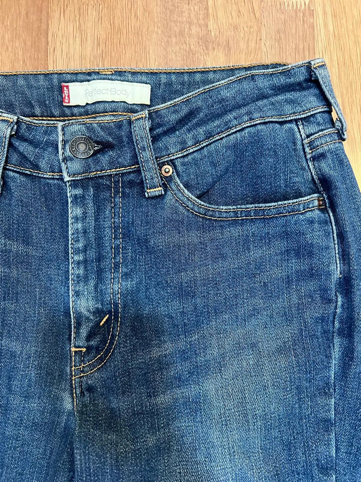 리바이스 재팬 여성 퍼펙트바디 슬림핏 데님팬츠 청바지 30 5