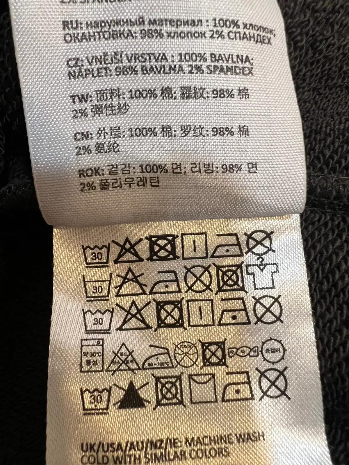 칼하트 남성 차콜그레이 스웻맨투맨티셔츠 긴팔티셔츠 L 10