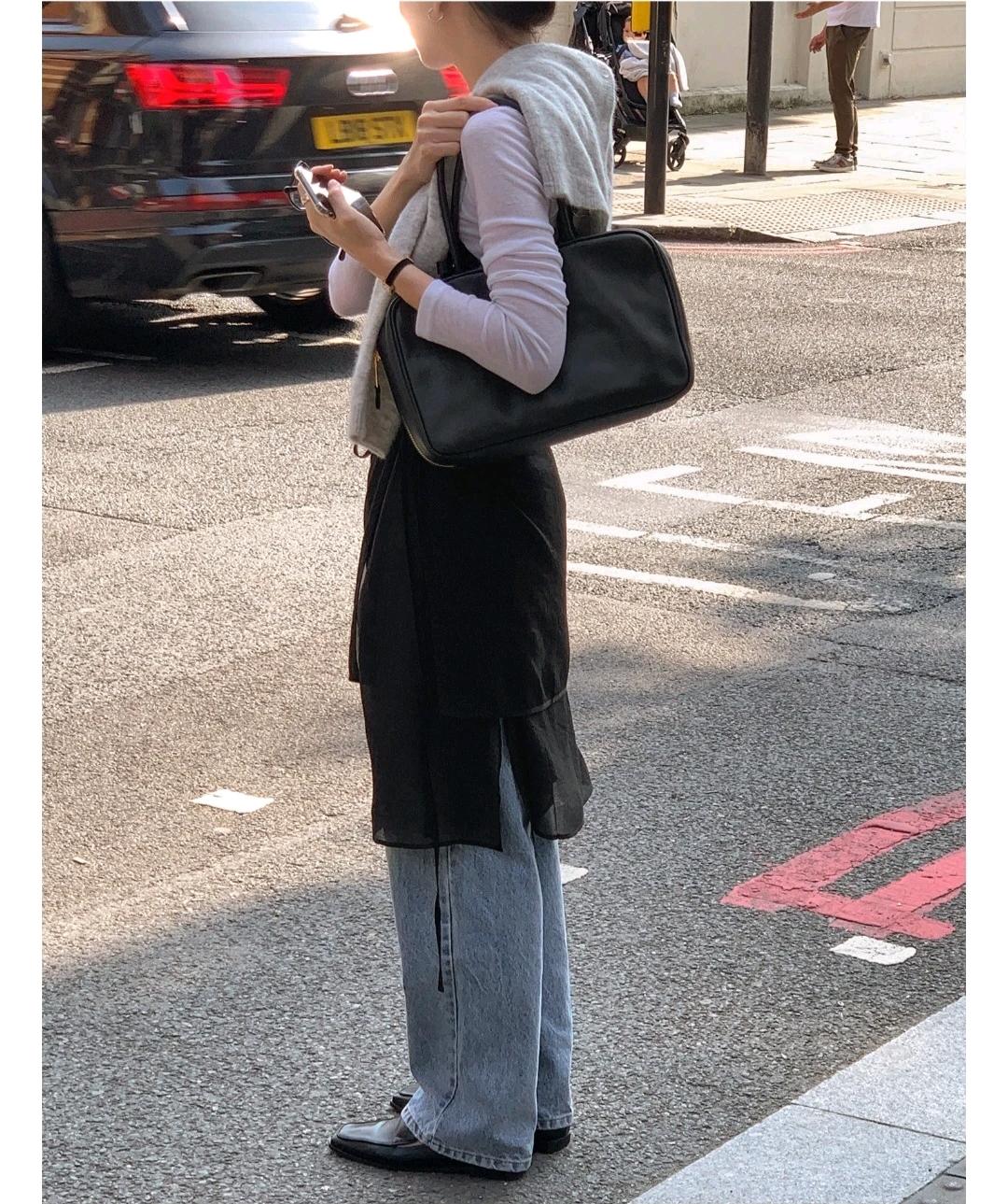 크렘므 레이어드 원피스_블랙 5