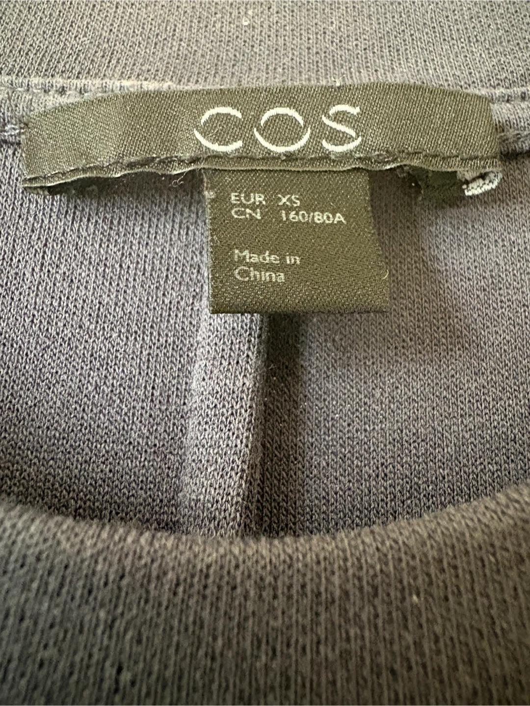 COS 네이비 보러색 캐주얼 원피스 6