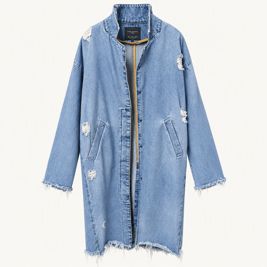자라 ZARA 롱 데님 자켓 / 롱 청코트 55~66
