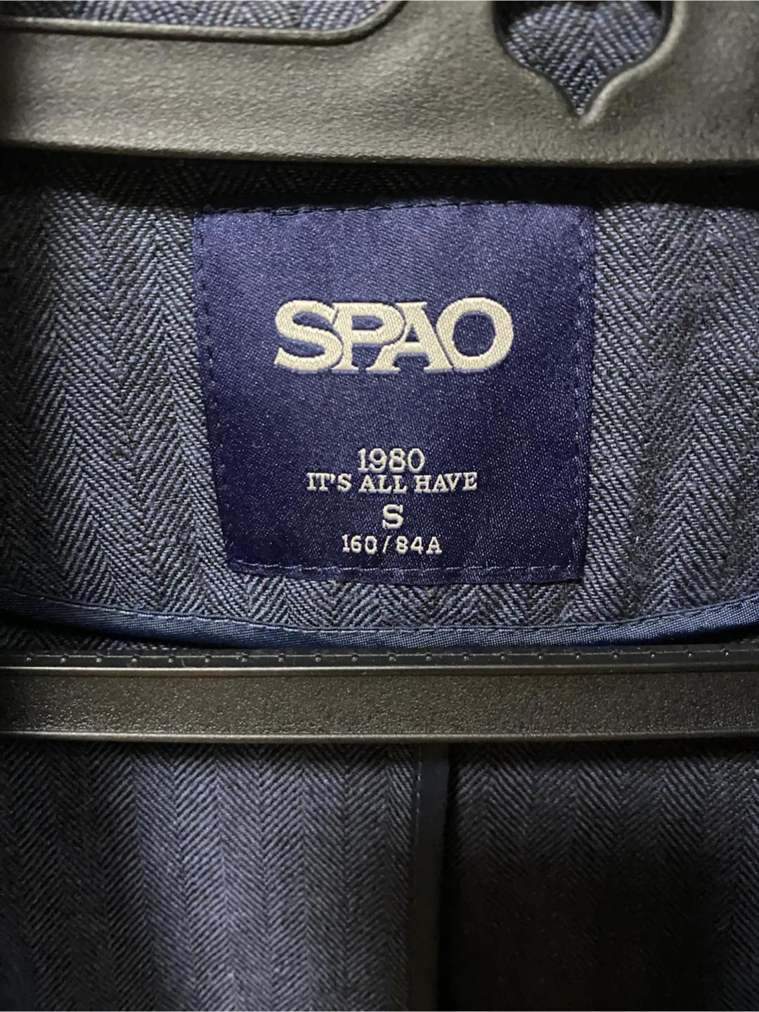 SPAO 네이비 린넨 혼방 자켓 S 5