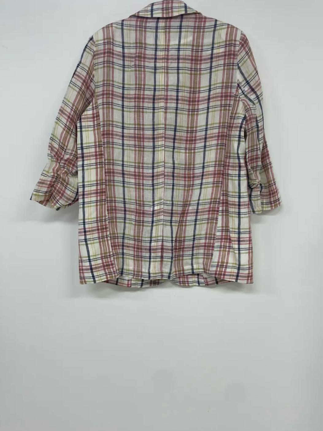 Season korea 체크 자켓 L 6