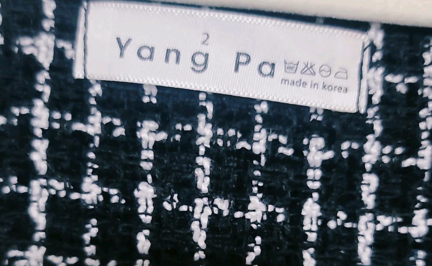Yang Pa 블랙 트위드 자켓  FREE 7