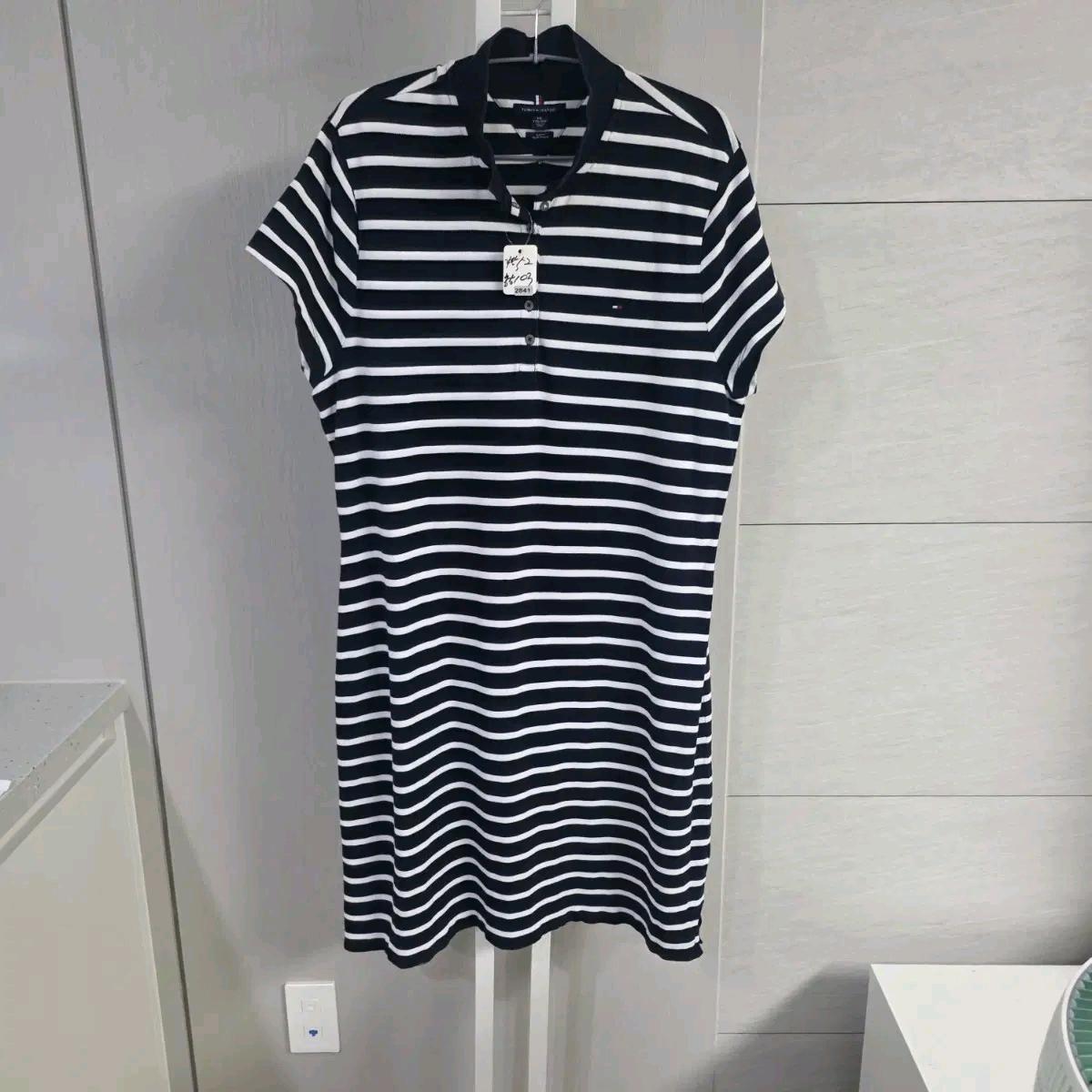 타미힐피거 스트라이프 카라 원피스 2