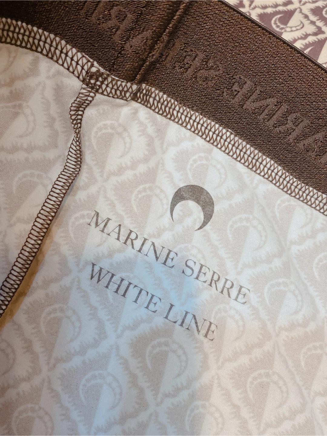 새제품 마린세르 MARIN SERRE 문 그래픽 패턴 래깅스 7