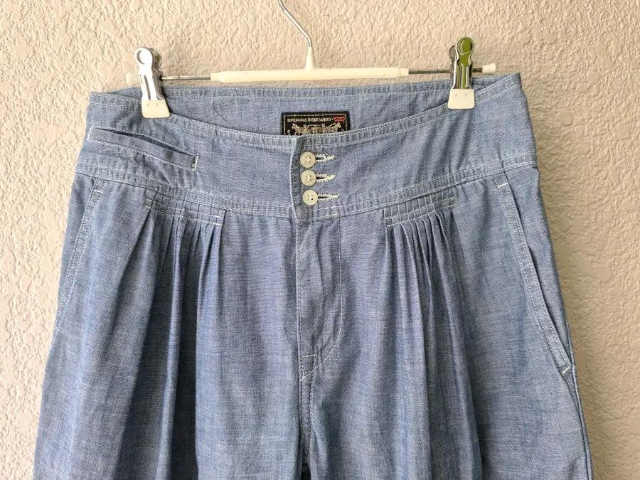 01년작 리바이스 레이디 핀턱 샴브레이팬츠 (made in usa) 3