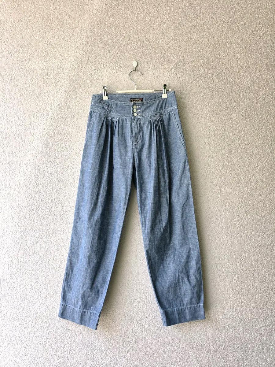 01년작 리바이스 레이디 핀턱 샴브레이팬츠 (made in usa) 2