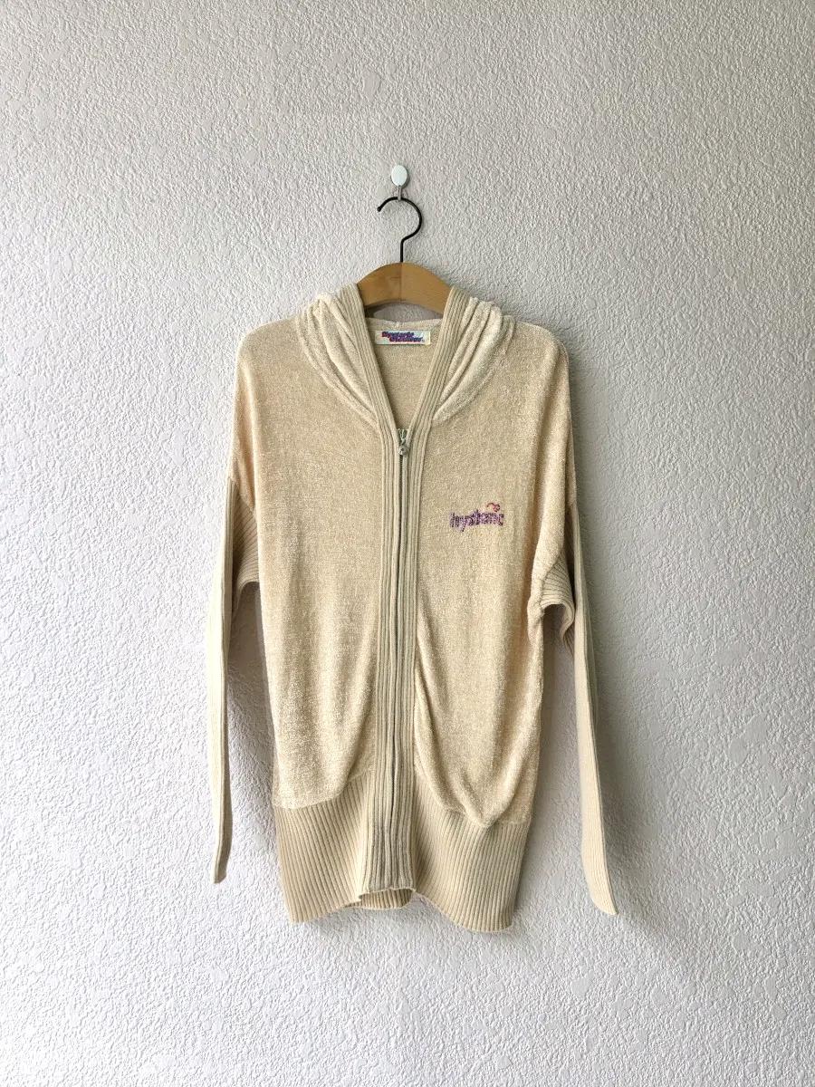 90s 히스테릭글래머 큐빅 니트후드집업 2
