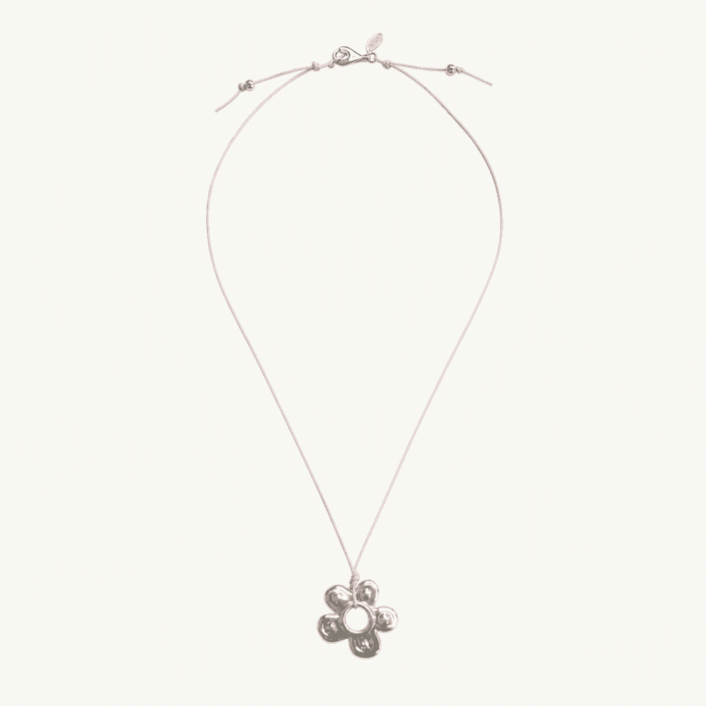 딥브로우 목걸이 my bouquet strap necklace (silver 925)