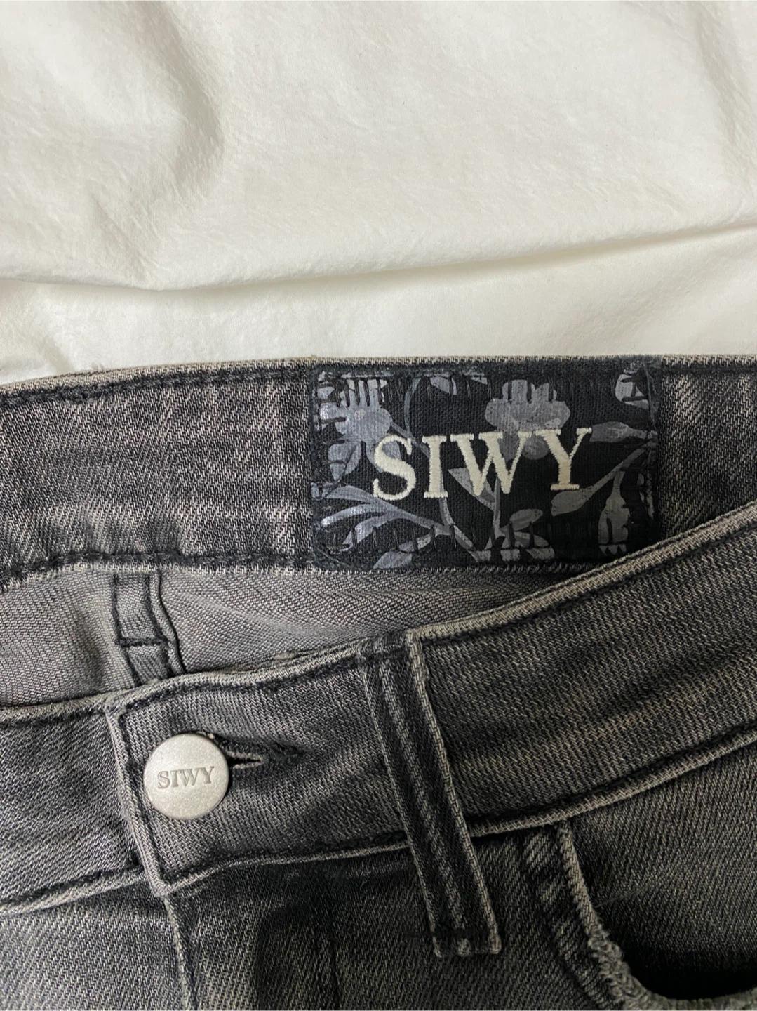SIWY 씨위 그레이 그래피티 데님 팬츠 24 2