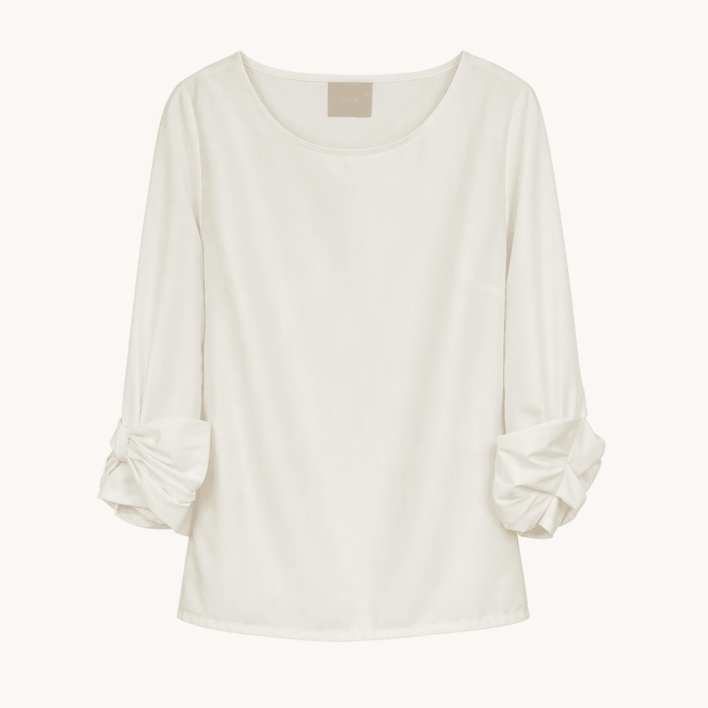 tocco closet 리본 소매 블라우스 M~L