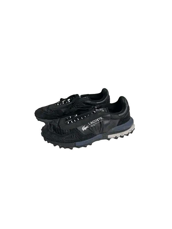 LACOSTE Elite Active leather sneakers black UK 8 2