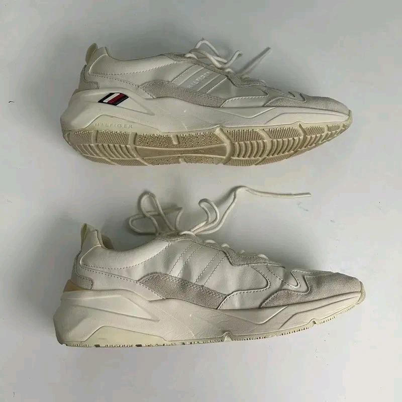 TOMMY HILFIGER premium leather shoes white 270 4