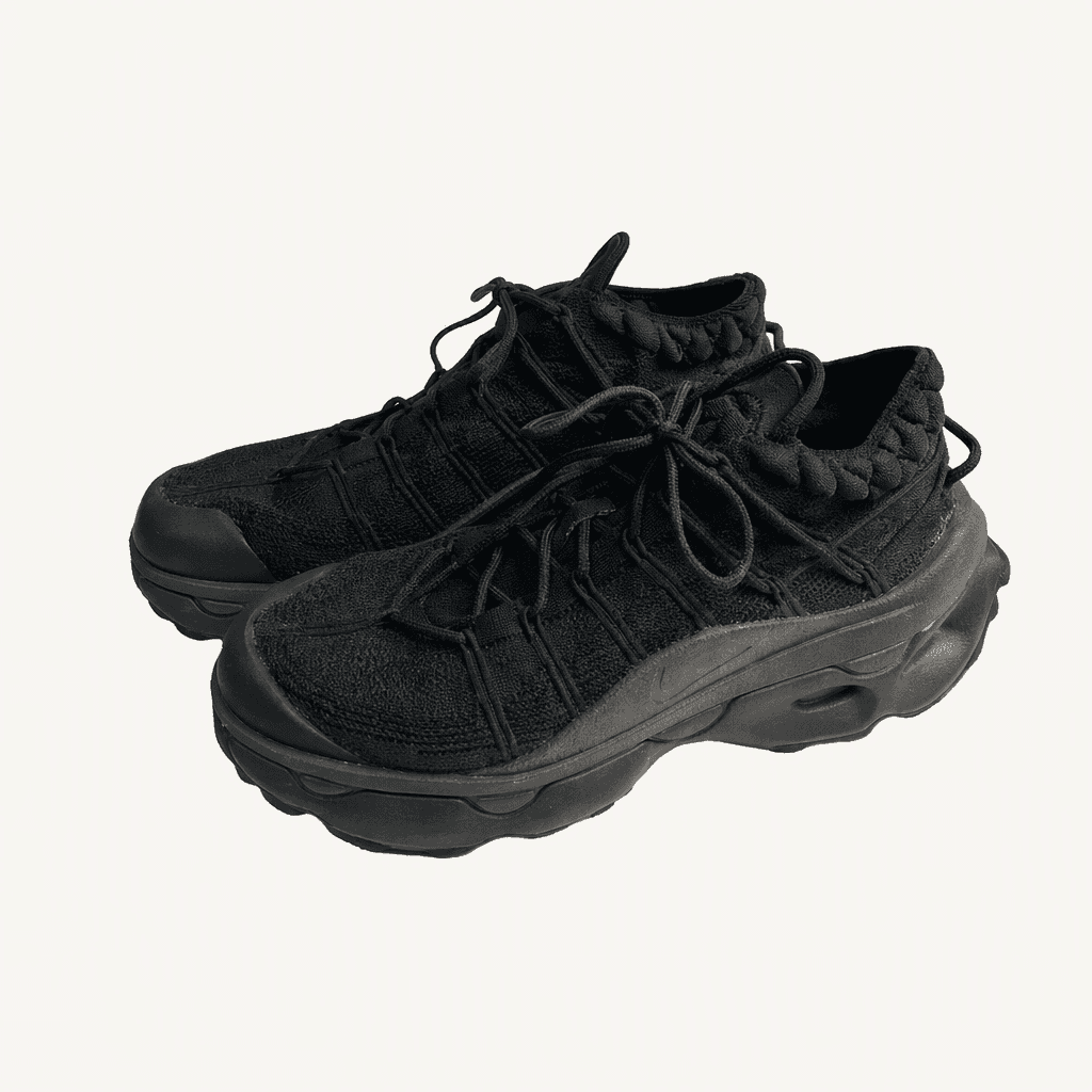 NIKE Air Max Fly knit venture shoes black 285