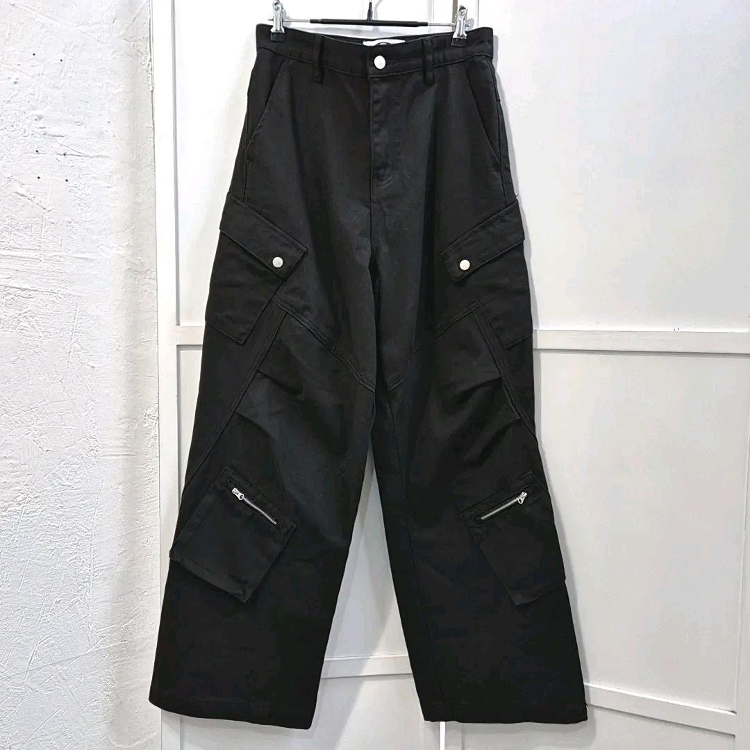 FDR 블랙 카고 팬츠 S 4