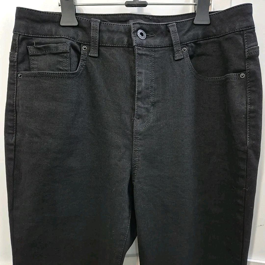 25fw 게스 부츠컷 블랙 데님 팬츠 30 3