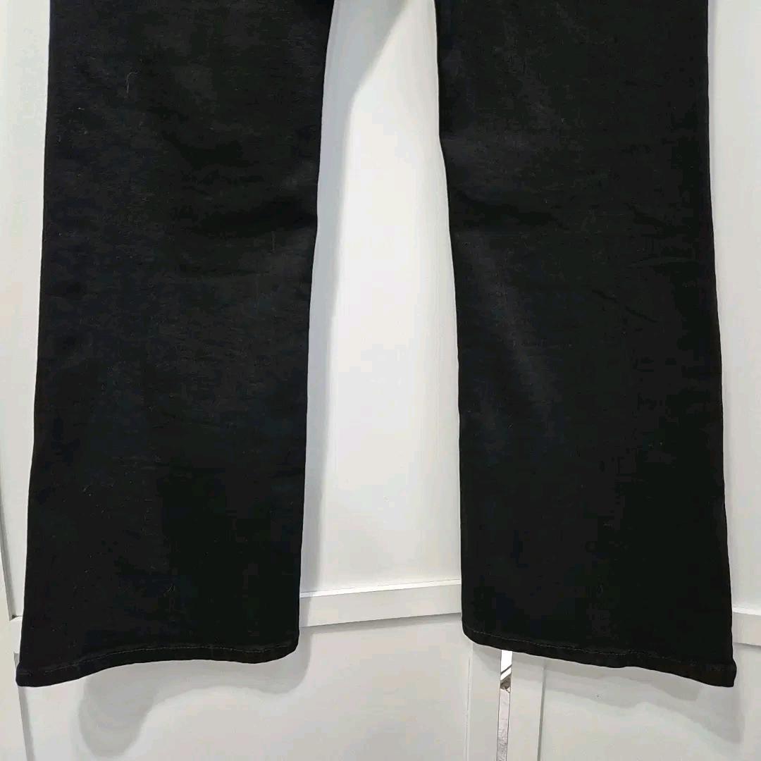 25fw 게스 부츠컷 블랙 데님 팬츠 30 9