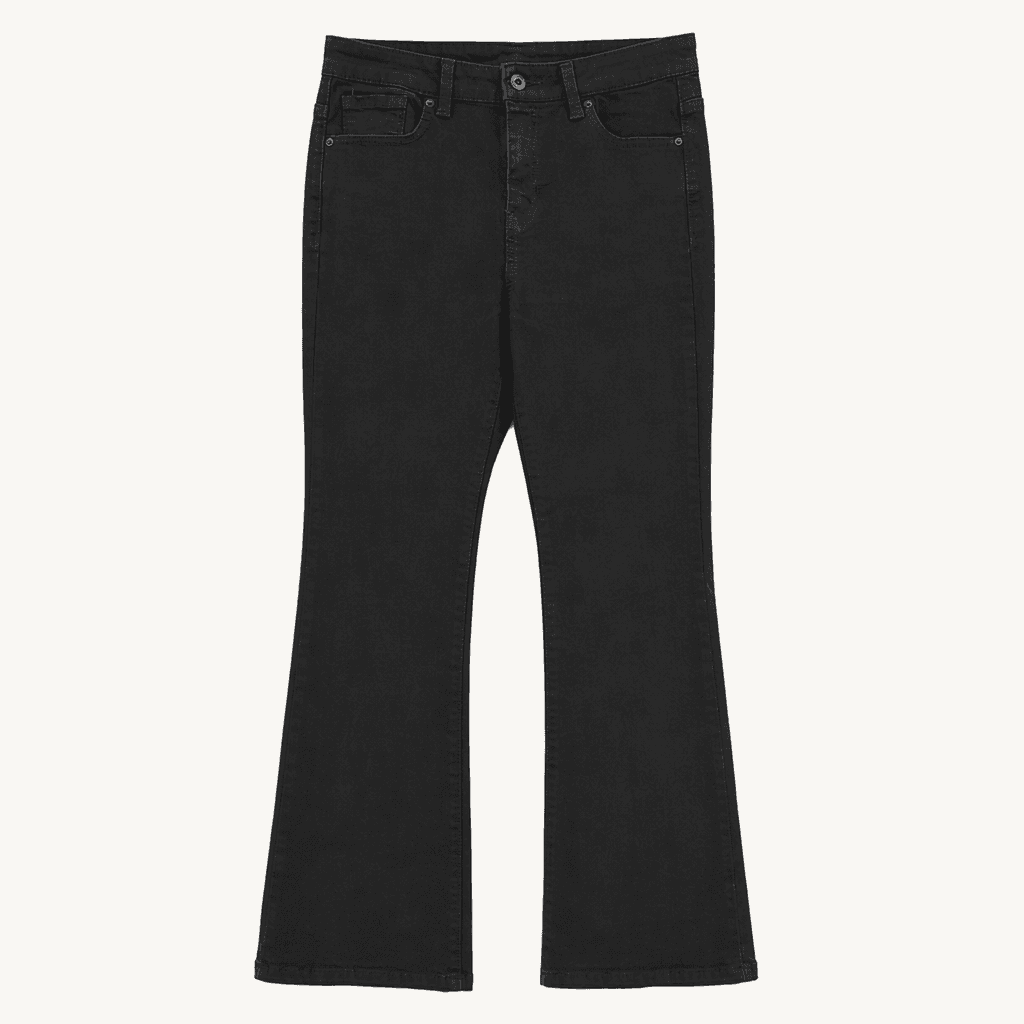 25fw 게스 부츠컷 블랙 데님 팬츠 30