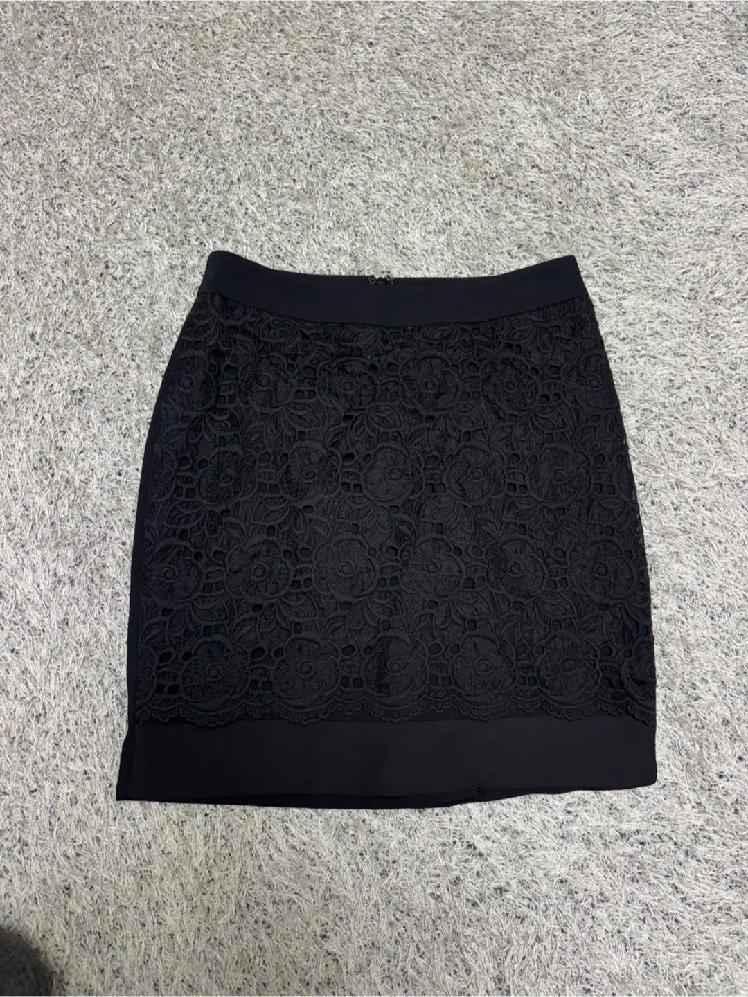 ISABEY 블랙 레이스 스커트 2
