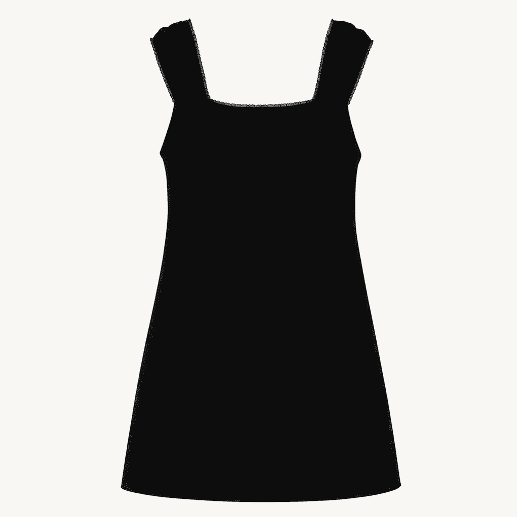 [미개봉 새상품]꼰미고 셔링 미니원피스 블랙