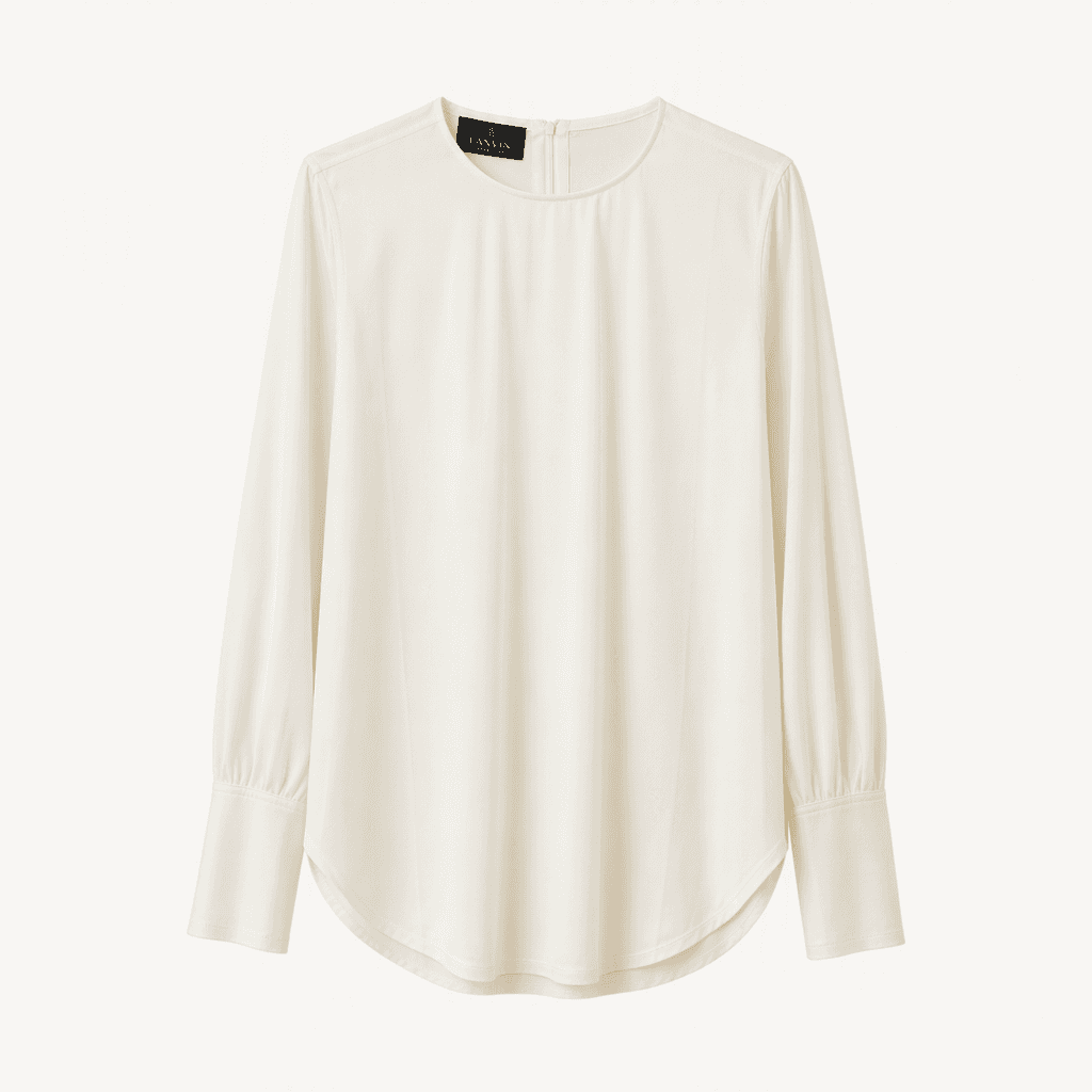 (정품) LANVIN COLLECTION 랑방 아이보리 블라우스