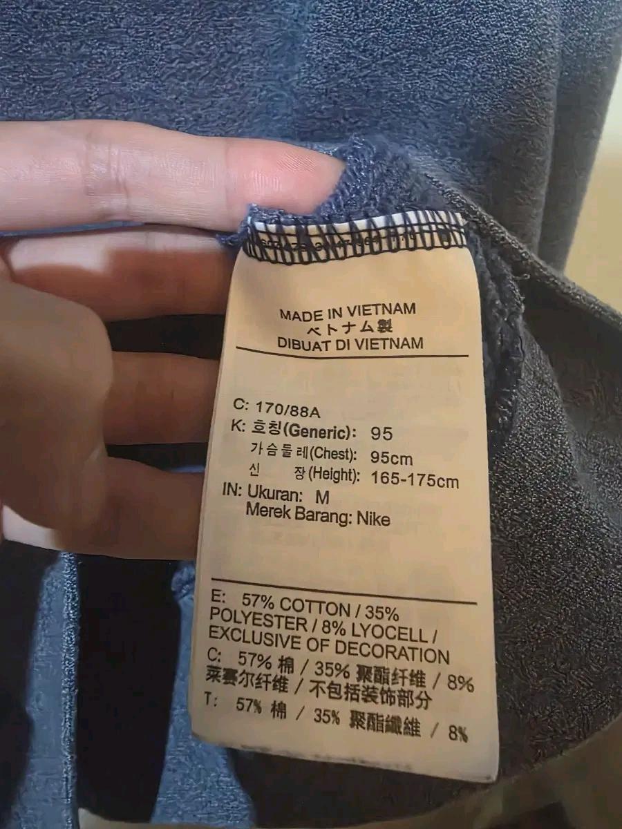 나이키 센터로고 맨투맨 M 5