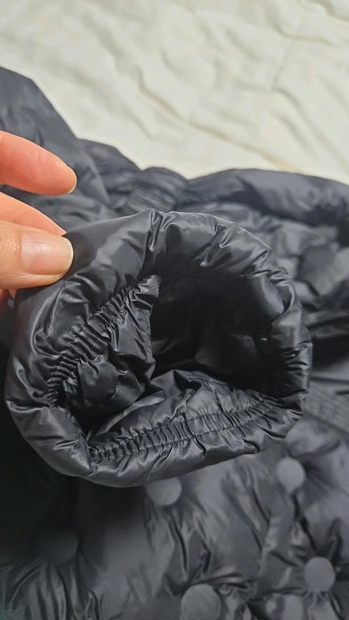톨비스트 도트 퀼팅 롱 패딩 점퍼 블랙 10