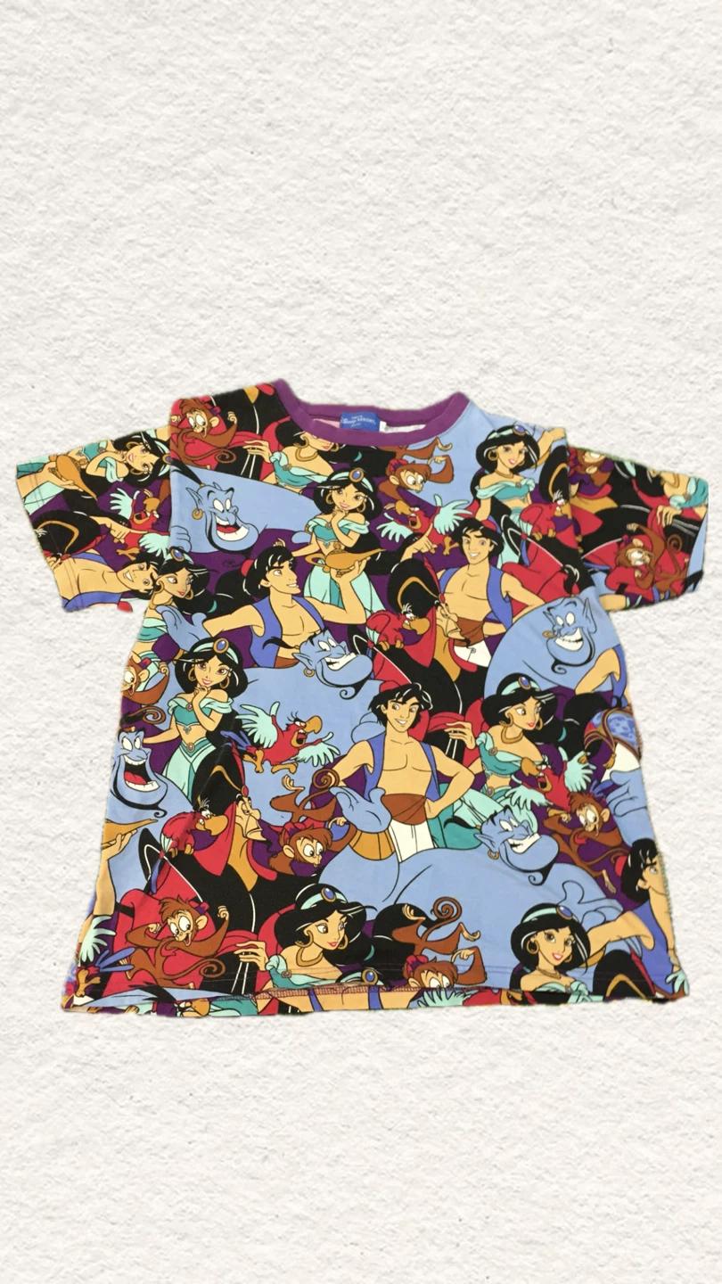 Disney Aladdin All over print T shirt 2