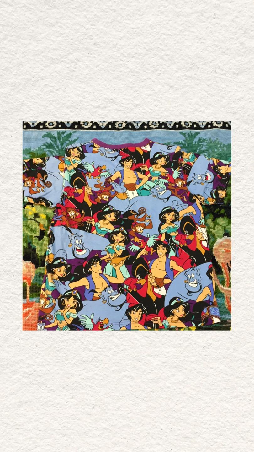 Disney Aladdin All over print T shirt 3