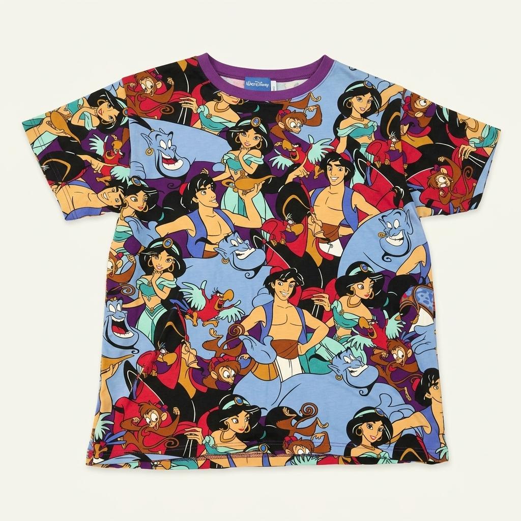 Disney Aladdin All over print T shirt