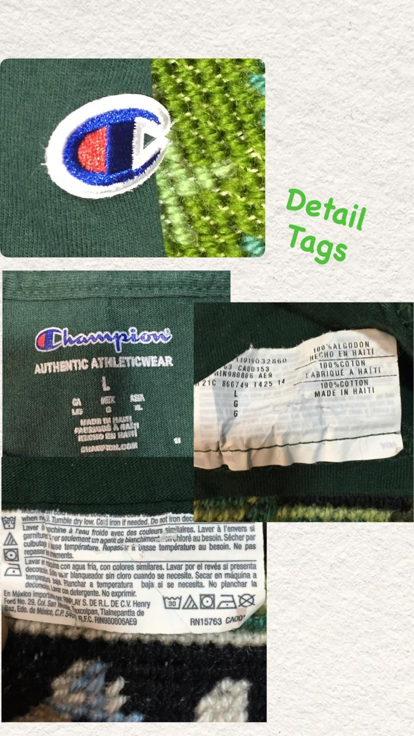 Champion Green T shirt 5