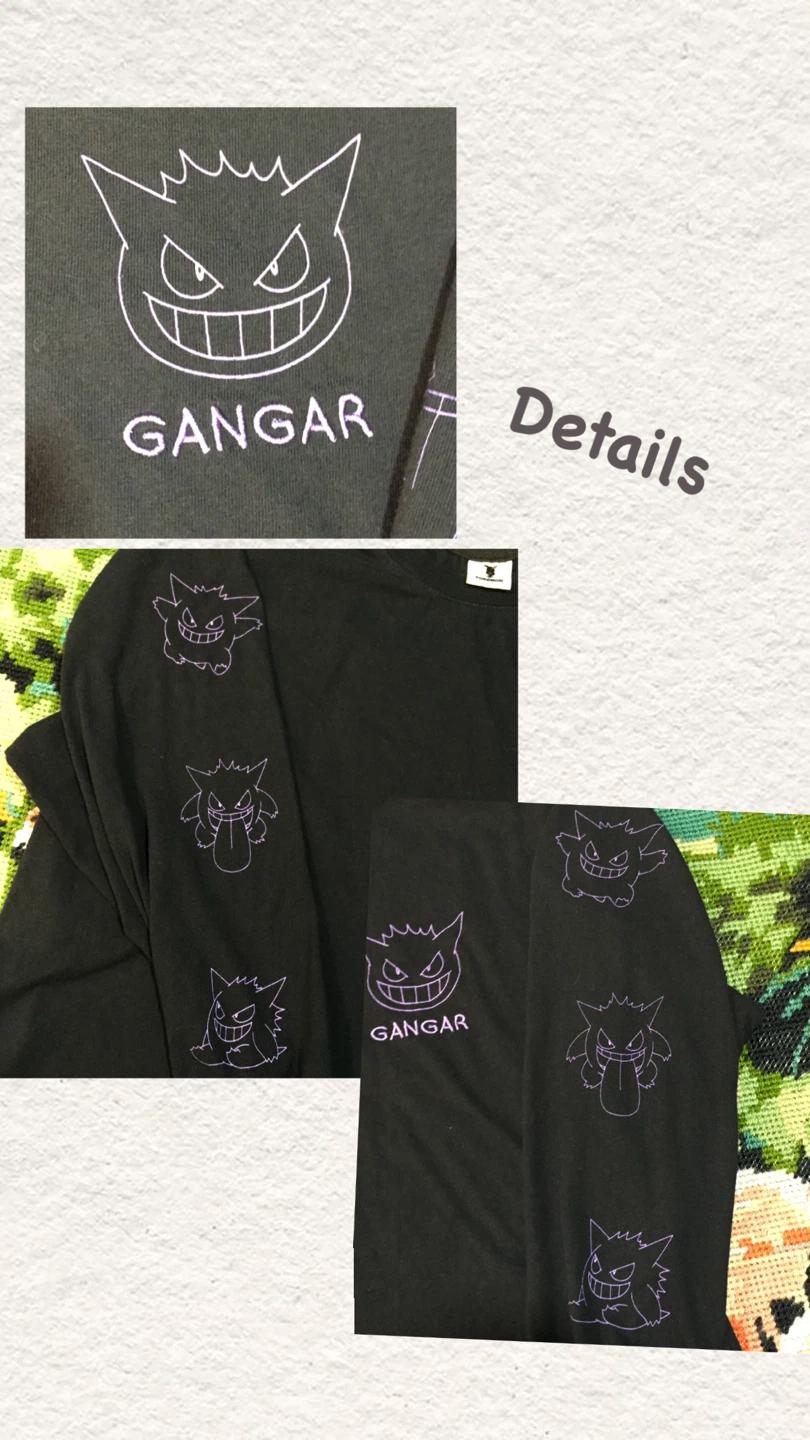 Japan GanGar (팬텀) 포켓몬 롱슬리브 티셔츠 L 4