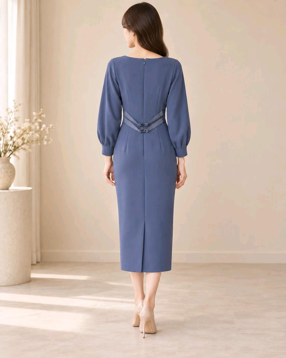 블루그레이 원피스 55 3