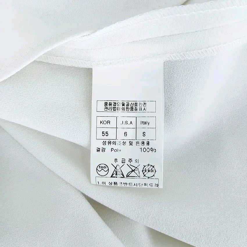 타시뉴욕 여성 춘추 8부 루즈핏 블라우스 미색55 (HU44568) 7