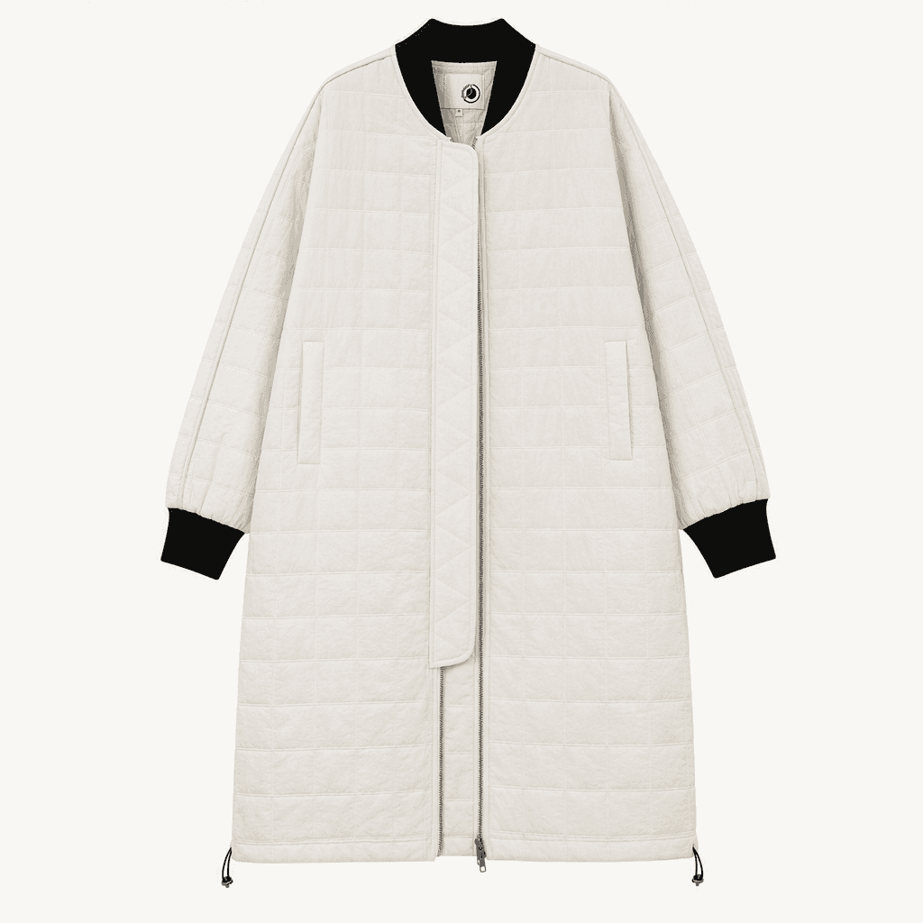 택279,000원/새상품)보니팍스(Bonispax) 스퀘어 퀼팅 롱 점퍼